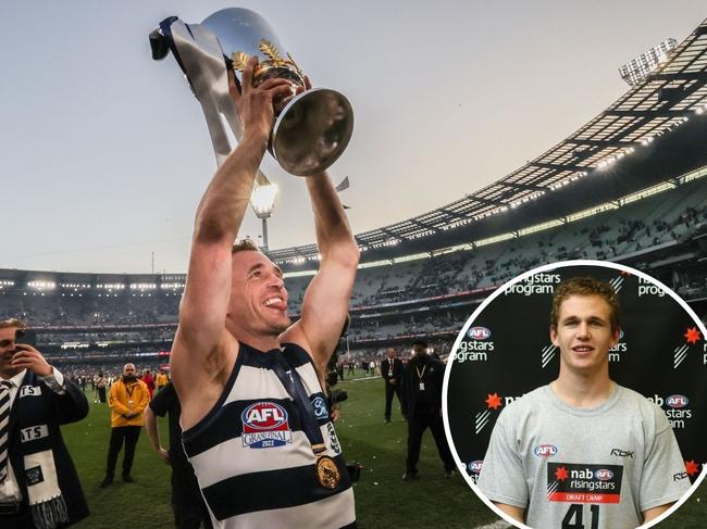 Joel Selwood of the Geelong Cats