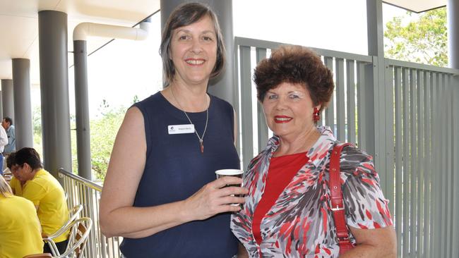 The late Robyn Boundy pictured with Virginia Berry in 2011.