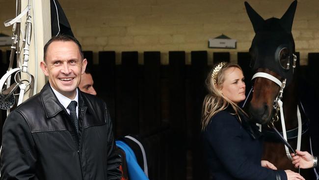 Chris Waller has guided Winx to two Cox Plate wins. Picture: Colleen Petch