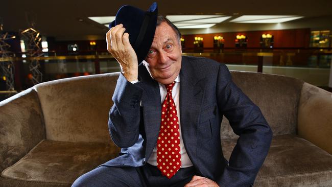 Australian performer Barry Humphries has died. Picture: Britta Campion