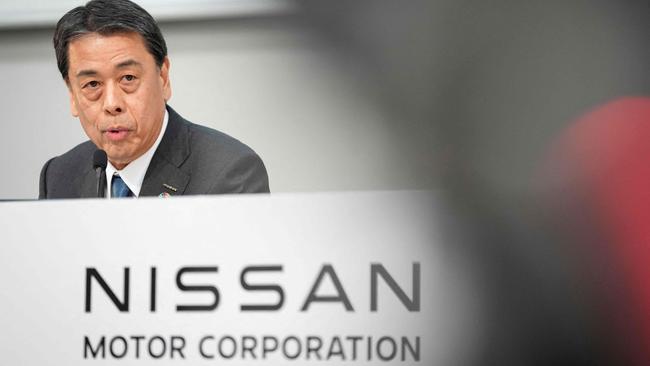 Nissan motor president and CEO Makoto Uchida will part ways with the company on April 1. Photo: Yuichi YAMAZAKI / AFP