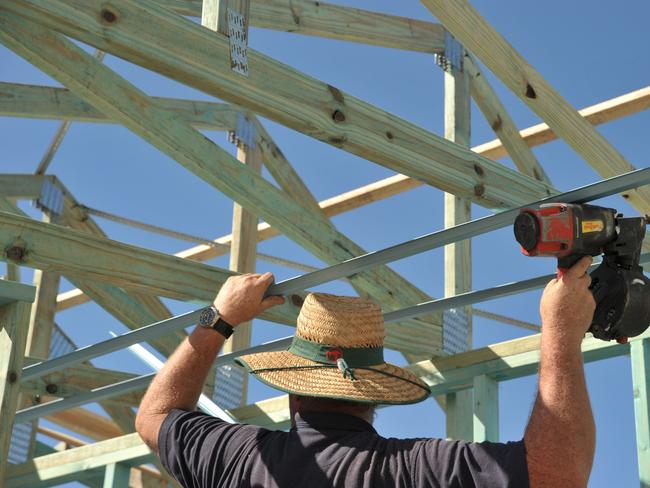 Building construction. generic. Photo: Brett Wortman / Sunshine Coast Daily