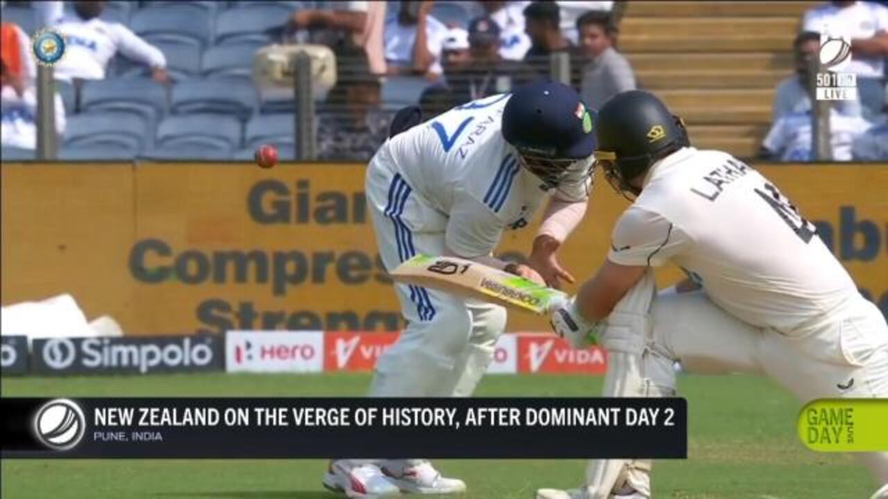 NZ on the verge of history against India