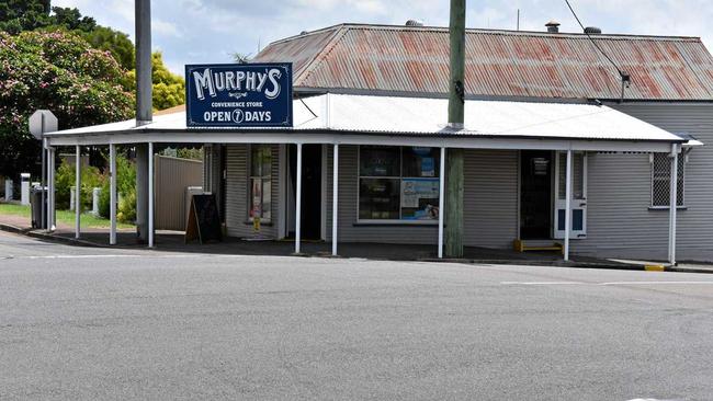 Murphy&#39;s Convenience Store closed its doors in January. Picture: Donna Jones