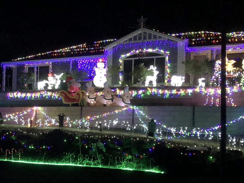 Lights at 27 Burke Parade, Hewett. Picture: Kylie Nowickyj