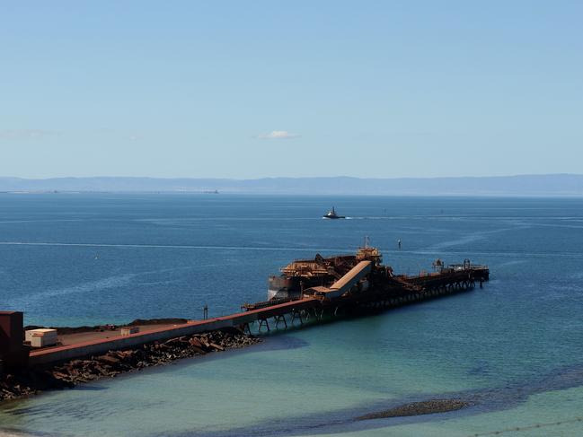 Adani announcement with OneSteel in Whyalla, South Australia. Pic Mark Calleja