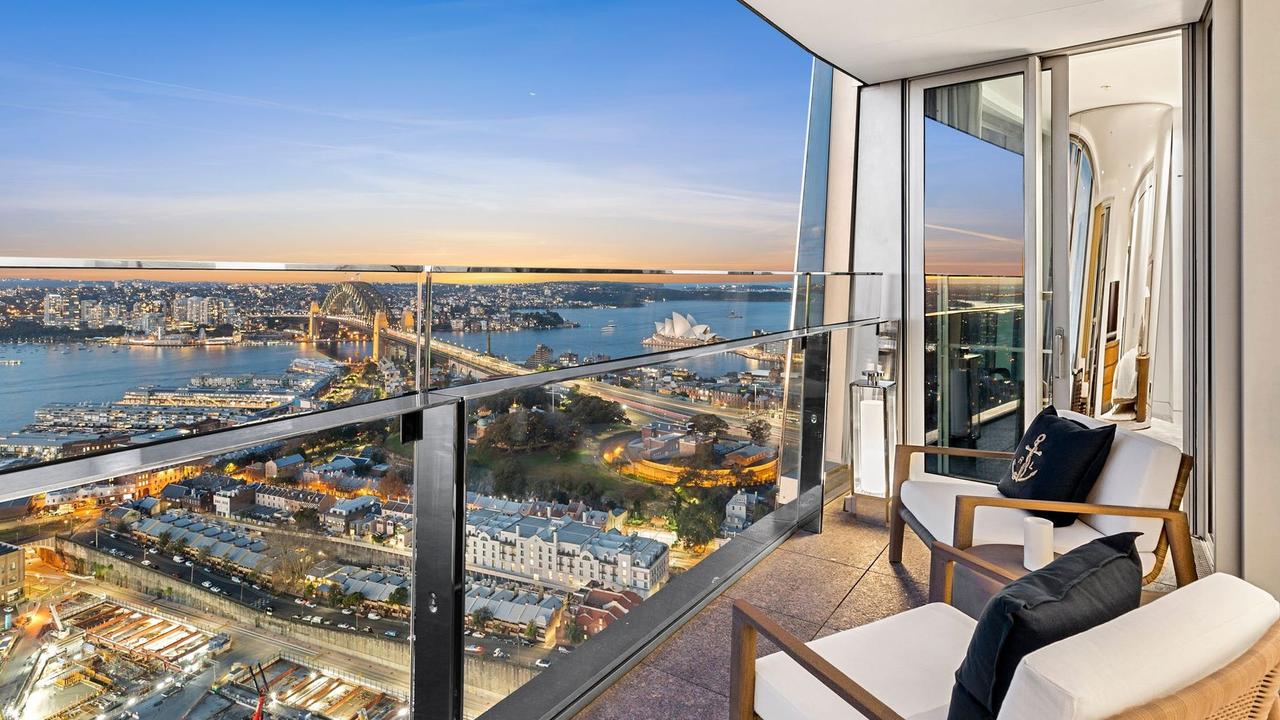 Ben Tilley has listed his Crown Barangaroo apartment for lease at $5500 a week.