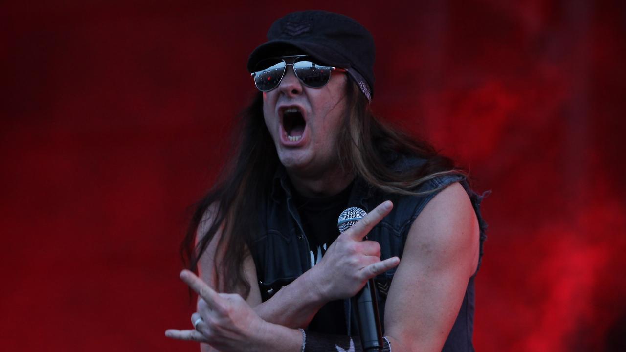 Johnny Solinger of Skid Row performing at the Pentaport Rock Festival in South Korea in 2013. Picture: Chung Sung-Jun/Getty Images
