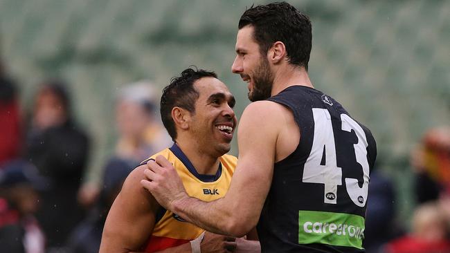 Eddie Betts has been brilliant for Adelaide since leaving the Blues. Picture: Wayne Ludbey