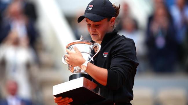 Barty completely dominated the final.