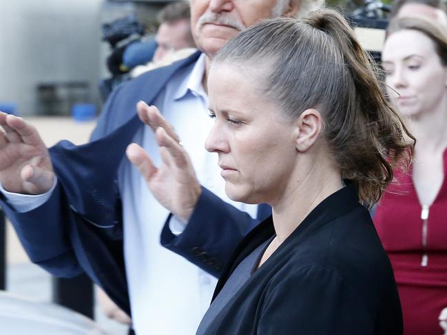 Brisbane, Australia,  NewsWire Photos December 4th 2020.  Heidi Strbak pictured leaving the Supreme Court.  Picture: NCA NewsWire / Josh Woning.