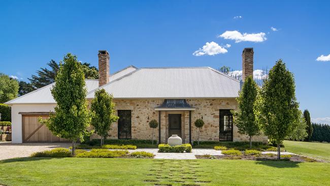 The main Mt Ashby stone homestead.