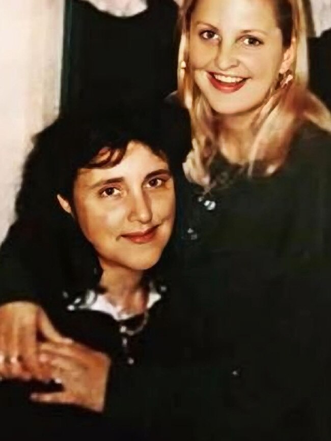 Marion Barter with her daughter Sally Leydon, in the last photo they had taken together.