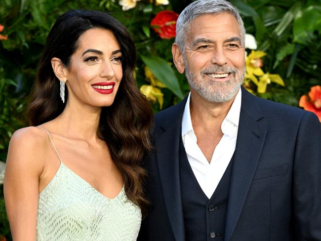 Amal Clooney and George Clooney are also in St Tropez. Picture: Getty