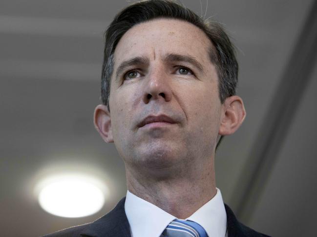 Trade Minister Simon Birmingham says the World Trade Organisation will be engaged in a bid to settle an ongoing dispute with China over Australia’s barley exports. Picture: NCA NewsWire / Gary Ramage