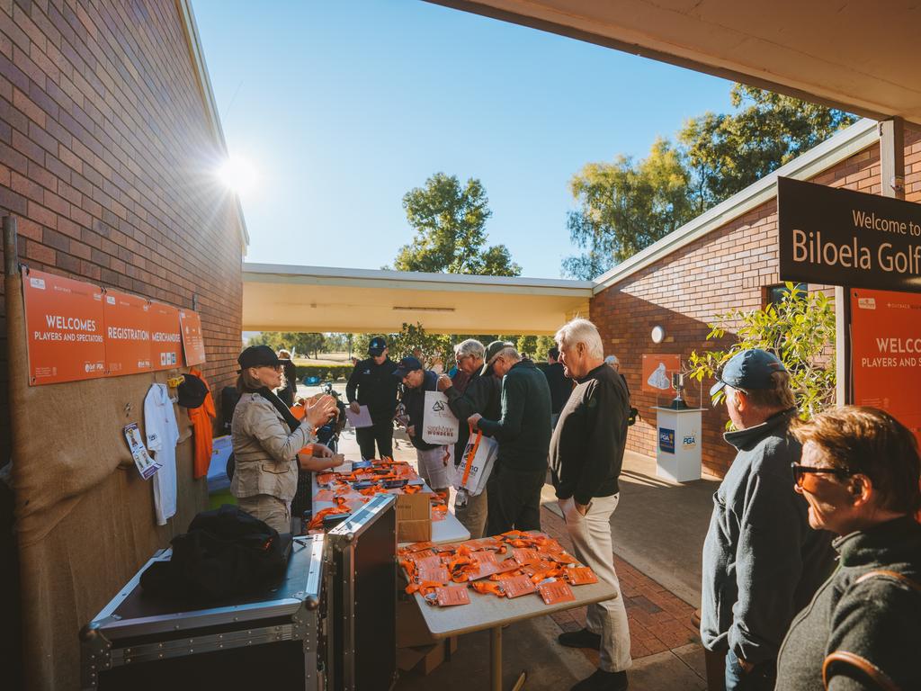 Outback Queensland Masters golf Biloela PIC: Contributed