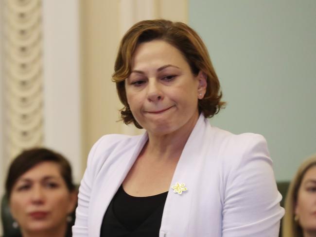 Jackie Trad at Parliament