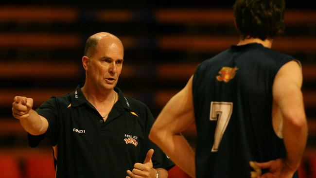 Phil Smyth during his time as Adelaide 36ers coach in 2006.