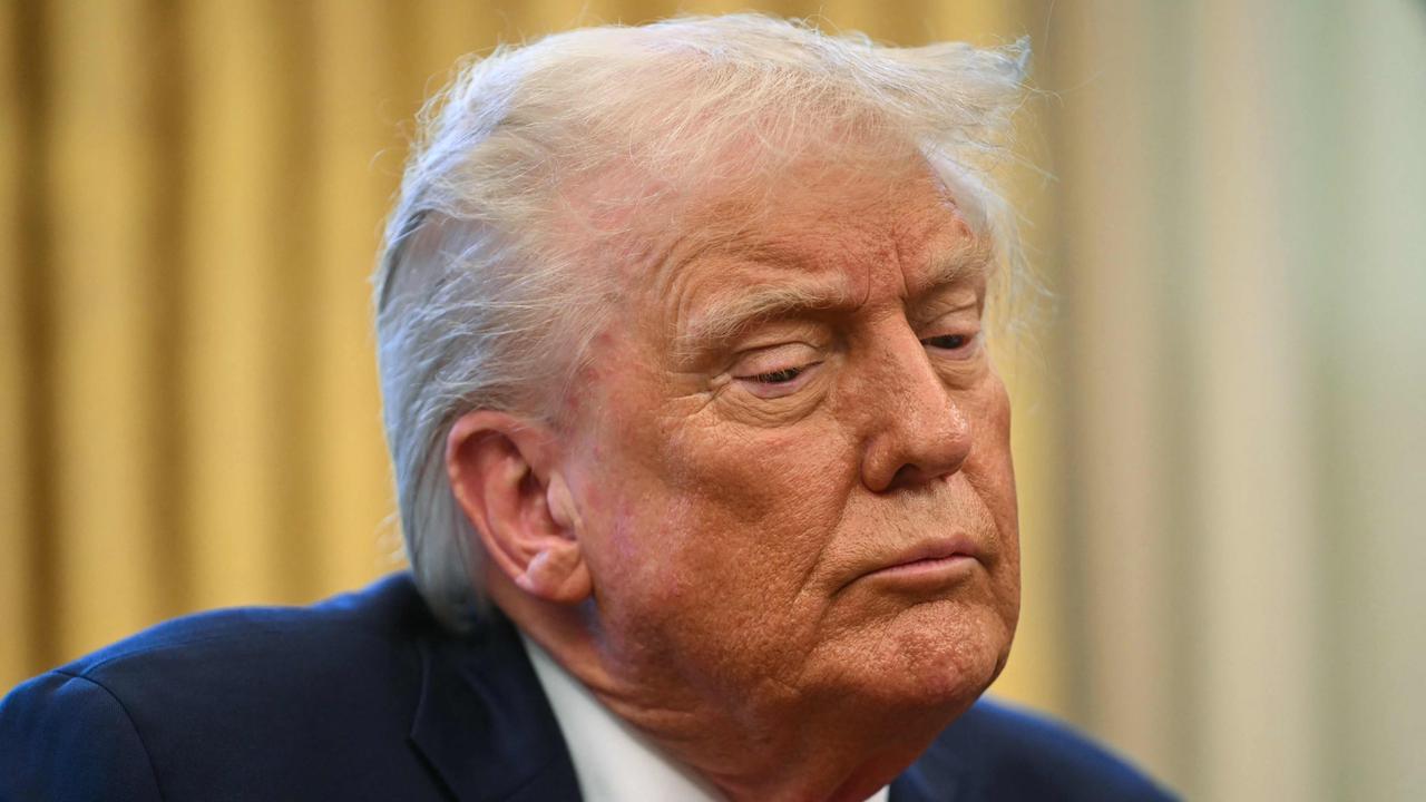 US President Donald Trump speaks to the press after signing an executive order to create a US sovereign wealth fund, in the Oval Office of the White House on February 3, 2025, in Washington, DC. (Photo by Jim WATSON / AFP)