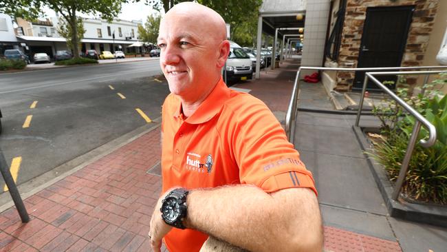 Hutt St Centre CEO Ian Cox outside the building.