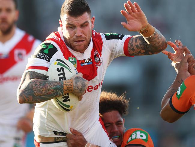 Josh Dugan is under pressure.