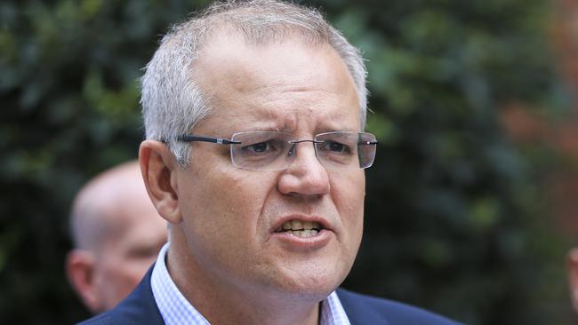 Prime Minister Scott Morrison. Picture Dylan Robinson