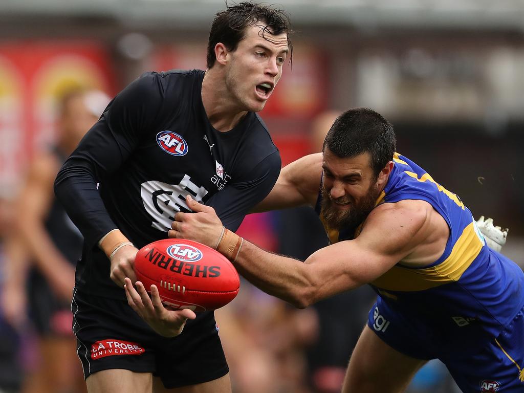 Maybe footy players should spend more time practising their hot potato skills.