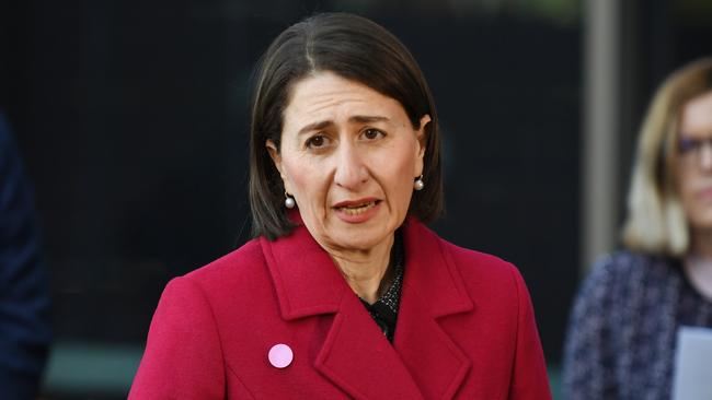 NSW Premier Gladys Berejiklian has given parents a warning. Picture: AAP