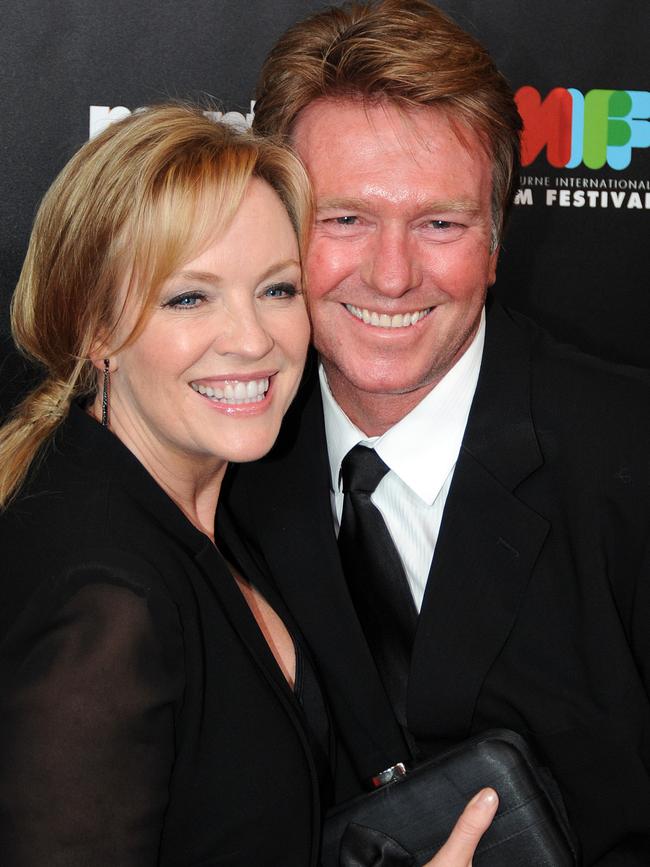 Rebecca Gibney leaves the cooking to husband Richard Bell. Picture: JOE CASTRO