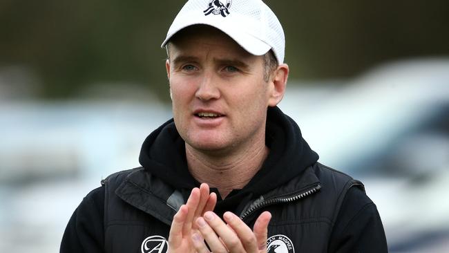 Wallan coach Daniel Nolan. Picture: Hamish Blair