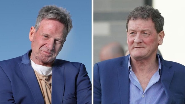 Sam Newman and Ricky Nixon. Photos: News Corp and AAP