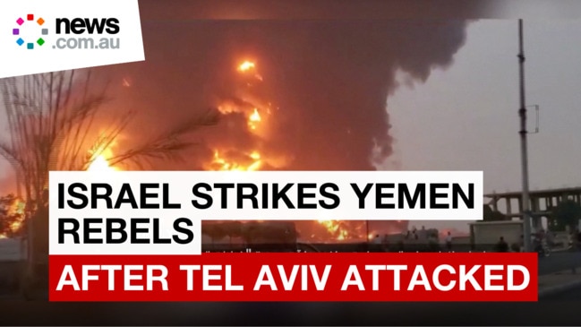 Israel strikes Yemen rebels after Tel Aviv attack