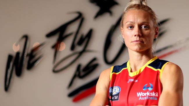 Erin Phillips has enjoyed success as a basketballer and footballer.