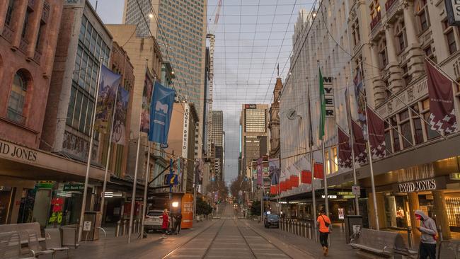 Melbourne is set to enter curfew for the final time. Picture: Asanka Ratnayake/Getty Images