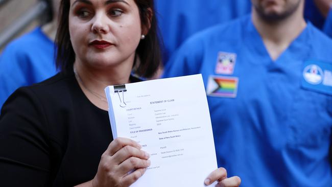 NSW Nurses and Midwives Association General Secretary, Shaye Candish. Picture: Tim Hunter.