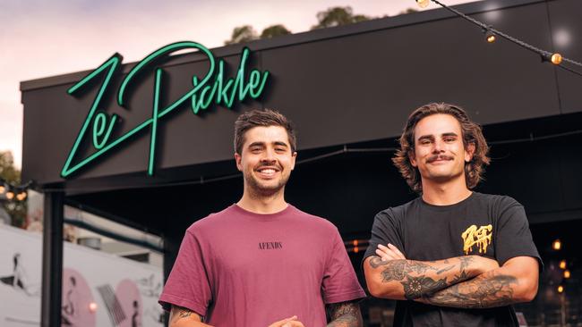 Ze Pickle and Ole founders Jordan Straney and Jai Dobbie