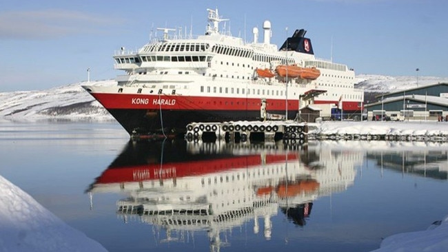 Hurtigruten's Kong Harald is one of several that service remote communities.