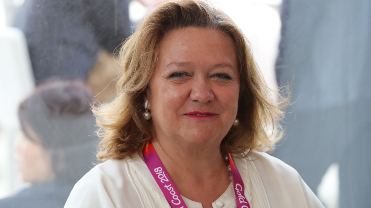 Gina Rinehart addresses The Australian’s Bush Summit in Portland Hedland