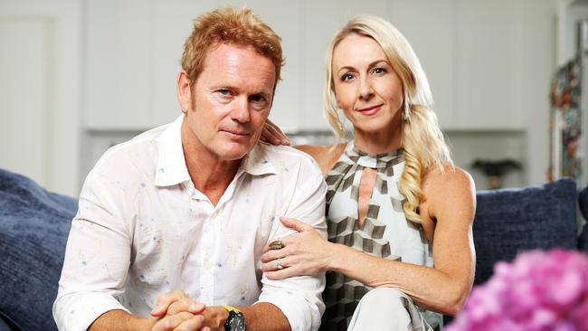 Craig McLachlan’s partner Vanessa Scammell has spoken out about the ordeal the couple has been through. Picture: Tim Hunter