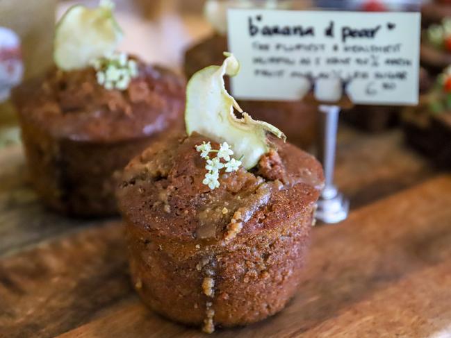 MsChief Bake Brunch Brews’ housemade muffins. Picture: Jenifer Jagielski