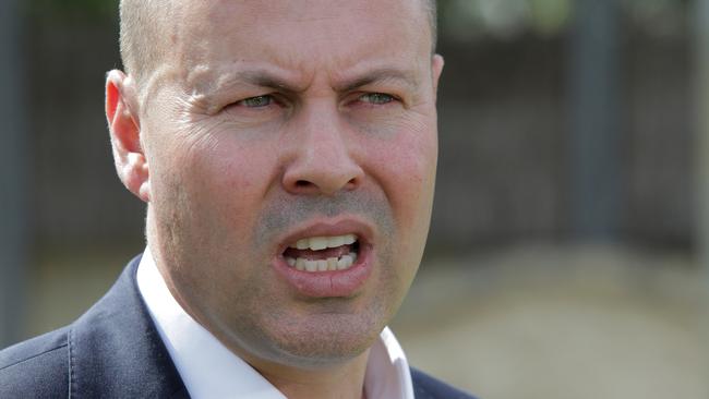 Treasurer Josh Frydenberg. Picture: Philip Gostelow