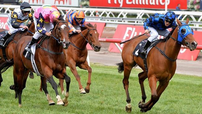 Barakey will have to get past dual Group 1 winner Buffering (above) in the Winterbottom Stakes. Picture: Jay Town