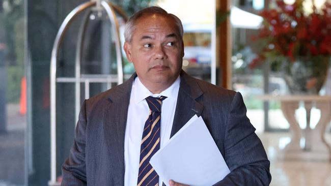 Cr Tom Tate, Mayor of the Gold Coast appeared before the committee on Monday. Picture: Liam Kidston