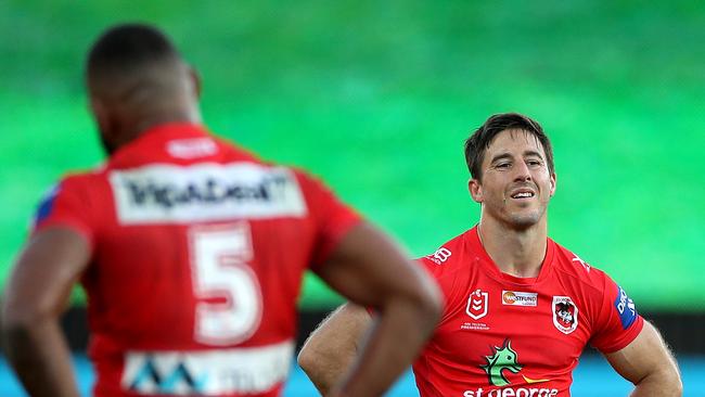 Ben Hunt and his Dragons teammates need to lift. Picture: Mark Kolbe/Getty Images