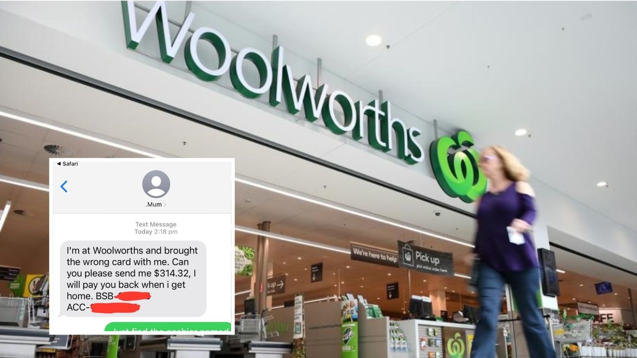 Australians have thrust themselves behind a dad’s creative response to the ‘Hi Mum’ Woolworths scam.