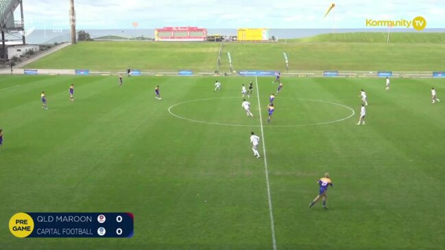 Replay: Queensland Maroon v Capital Football (15A) - Football Australia Boys National Youth Championships Day 1