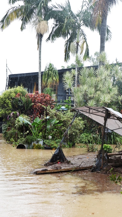 Flooded Homes in Cardwell