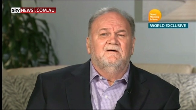 Thomas Markle breaks silence following royal wedding