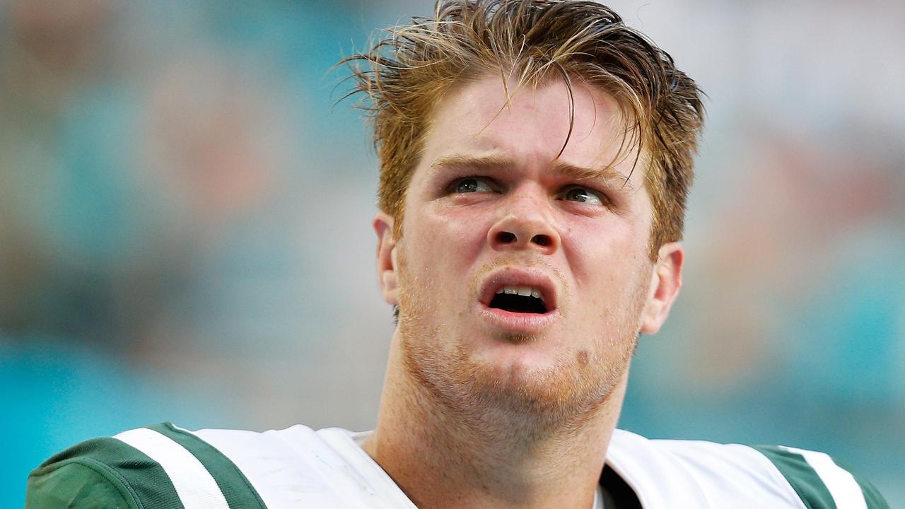 Sam Darnold hasn’t had a happy time in New York.