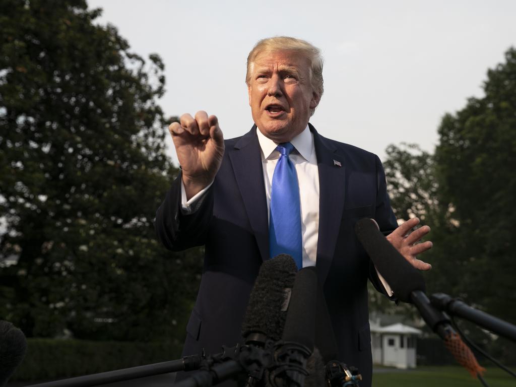 President Donald Trump has so far rejected advice to hit Australia with tariffs. Picture: AP Photo/Jacquelyn Martin